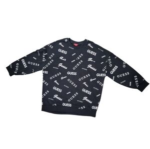 GUESS Men's Black Sweater - Men's Size Large